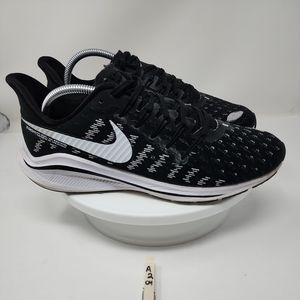 Nike Air Zoom Vomero 14 Running Shoes (Women's 9.5, black white, ck1969-001